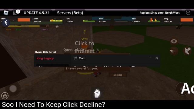 KING LEGACY Script mobile UPDATE 4.5 AUTO FARM NEW LEVEL | AUTO QUEST | SEAKING смотреть онлайн
