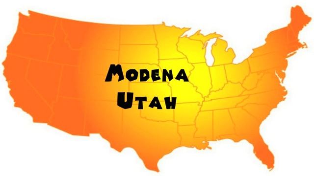 How to Say or Pronounce USA Cities — Modena, Utah смотреть онлайн