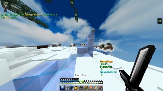 Minecraft Windows 10 | Skywars Gameplay смотреть онлайн