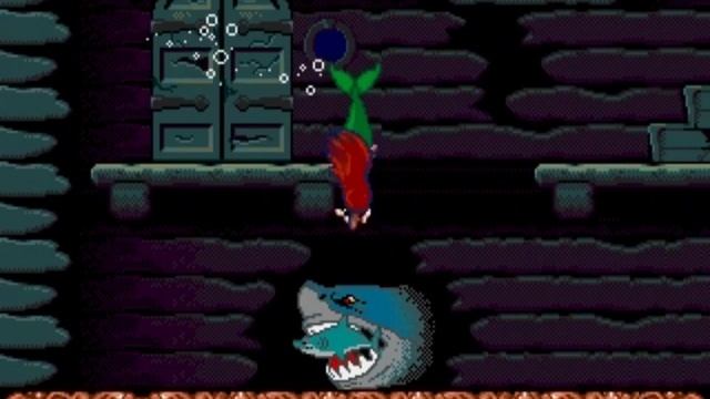 Ariel The Little Mermaid (Sega Genesis \ Megadrive) Прохождение