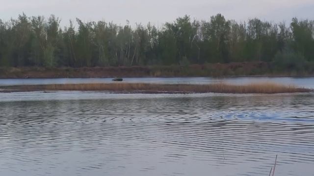 Стандартный винт и заточенный !!! CARVER MHT-3,8S на лодке UREX 320K