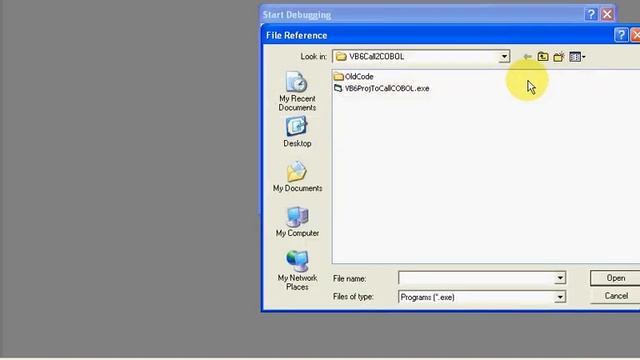 NetCOBOL for Windows Tutorial: Debugging Visual Basic 6 Calling COBOL смотреть онлайн