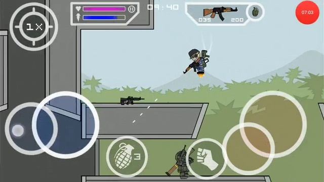 Mini Militia по сети с другом смотреть онлайн