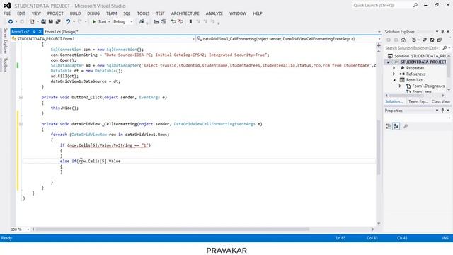 How to set Datagridview Row Color in a Windows Form смотреть онлайн