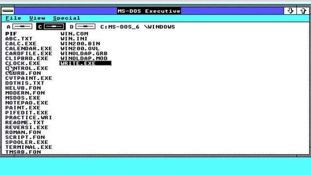 Windows 2.03 (1987) (OSFT Tasks) смотреть онлайн