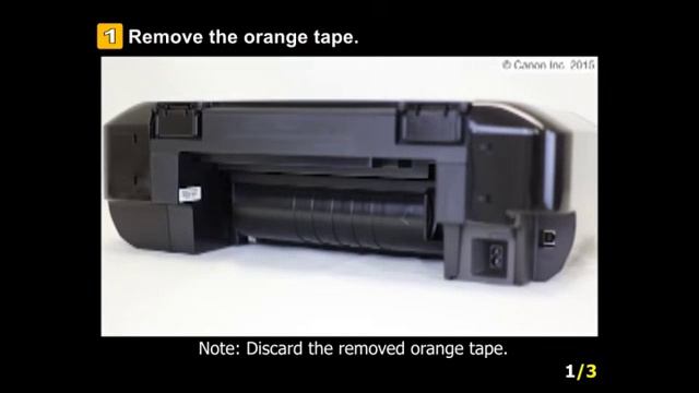 PIXMA MG5722: Setting Up the Printer смотреть онлайн