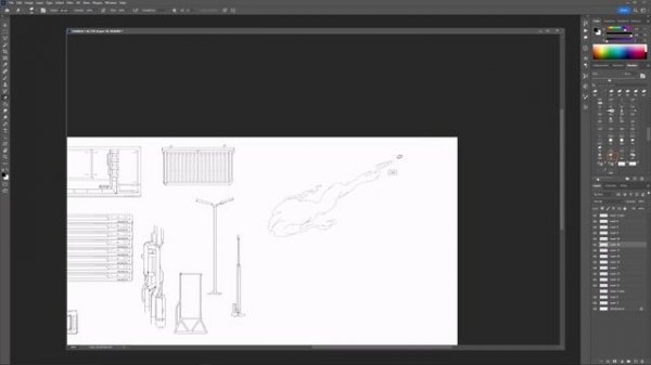 Foundation_Patreon_Environment_Sketching_with_3D_Primitives_SciFi