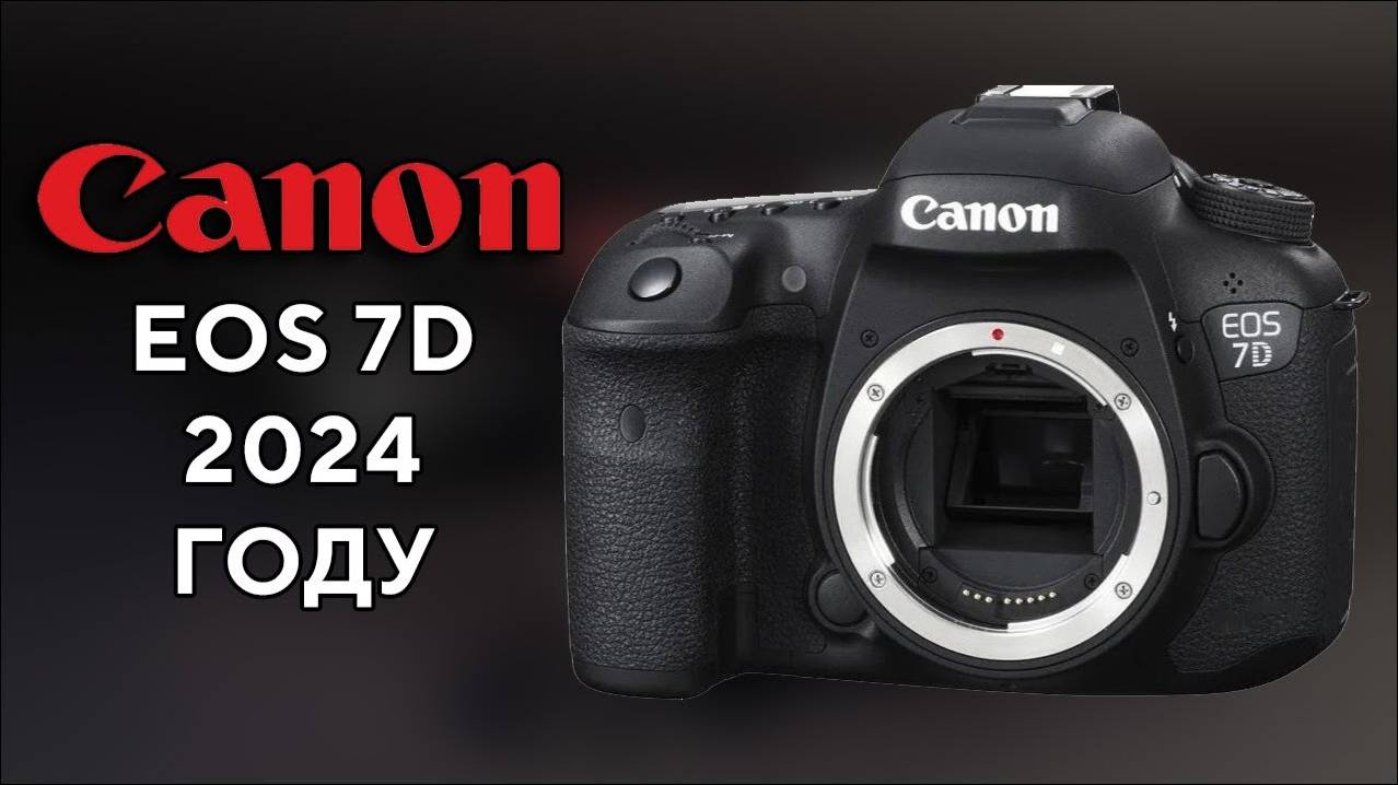 Canon EOS 7D Старый кроп в 2024 году смотреть онлайн