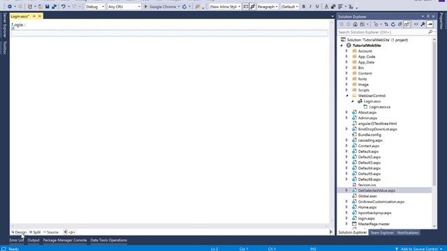 ASP.NET WebForm Tutorial For Beginners 33 - Web User Control смотреть онлайн