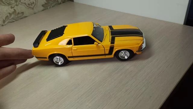 Ford Mustang I(III)'1969 Boss 302('1970). 1-24 от Maisto смотреть онлайн