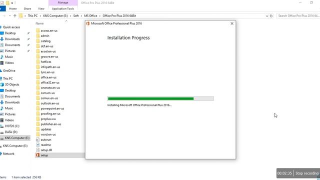 Learn to Install or Setup Microsoft Office Professional Plus 2016 смотреть онлайн