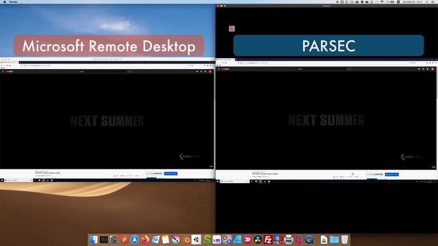 Microsoft Remote Desktop vs. PARSEC смотреть онлайн