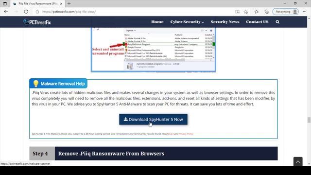Piiq File Virus [.Piiq Ransomware] Removal and Decrypt .Piiq Files смотреть онлайн
