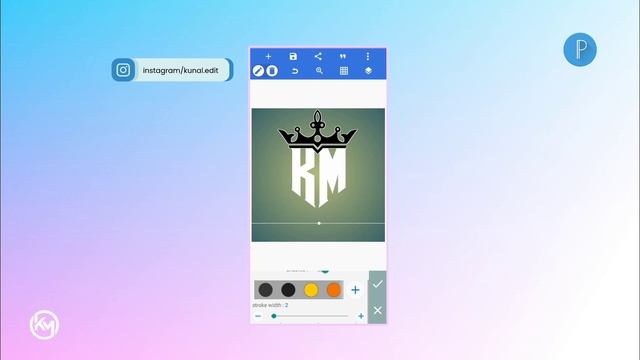 PIXELLAB TRANDING BRAND NEW LOGO TUTORIAL | how to make logo in android смотреть онлайн