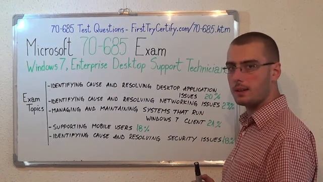 70-685 –Windows 7 Exam Enterprise Desktop Support Test Technician Questions смотреть онлайн