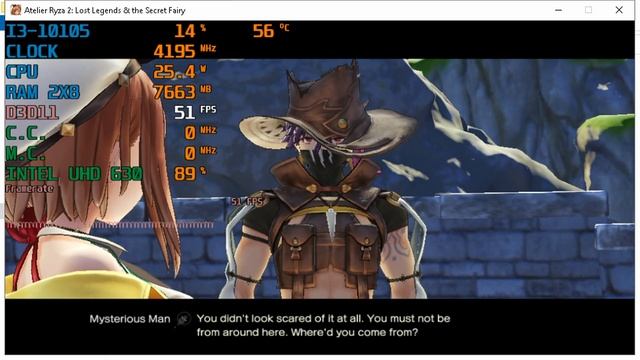 Atelier Ryza 2: Lost Legends & the Secret Fairy Intel UHD 630 (Low End PC) смотреть онлайн