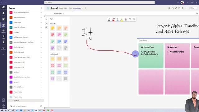 How to use Whiteboard in Teams Meeting and Channel? смотреть онлайн