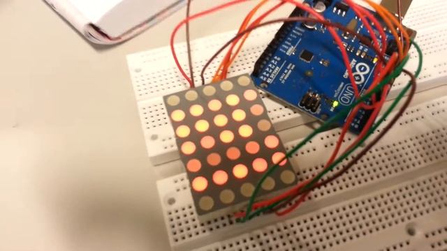 Arduino Project LED Matrix смотреть онлайн