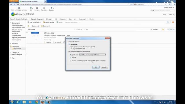 Tutorial 66: Alfresco - Document Library смотреть онлайн
