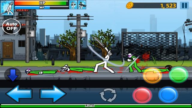 Anger Of Stick 4 Reboot: New Hero - Gameplay and Review HD [Android] смотреть онлайн