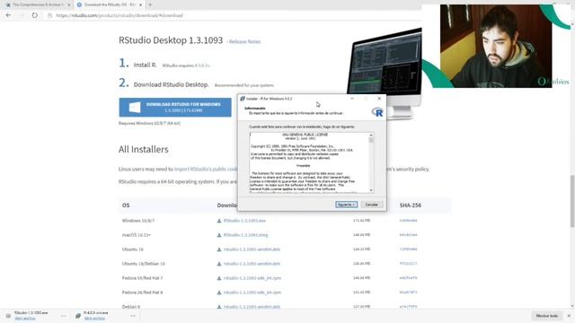 Como descargar e instalar R y RStudio en Windows 10 смотреть онлайн
