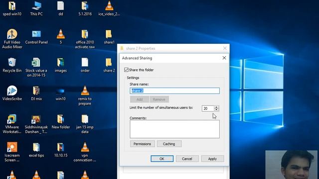 Advanced Files and Folder Sharing | Access Network Shared Folders option in windows 10 | смотреть онлайн