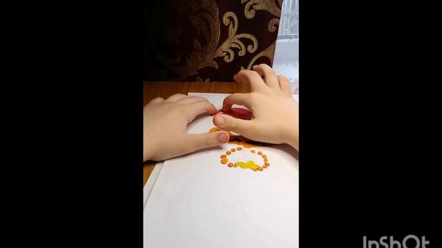 рисуем пластилином тревожность. с тортиком в руках. из мультика "головоломка 2 смотреть онлайн