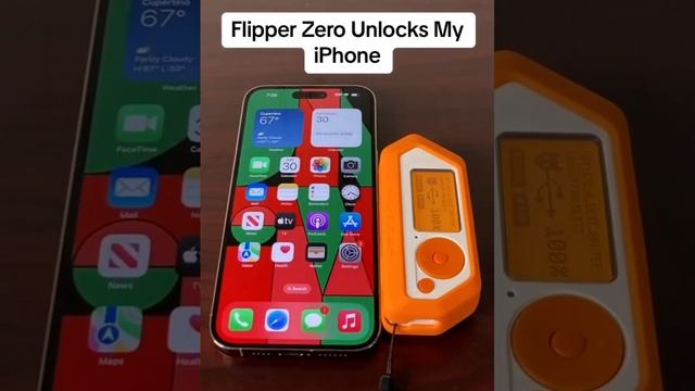 Flipper Zero, Unlock IPhone Passcode #unlockpasscode #unlockicloud #unlockiphone #apple