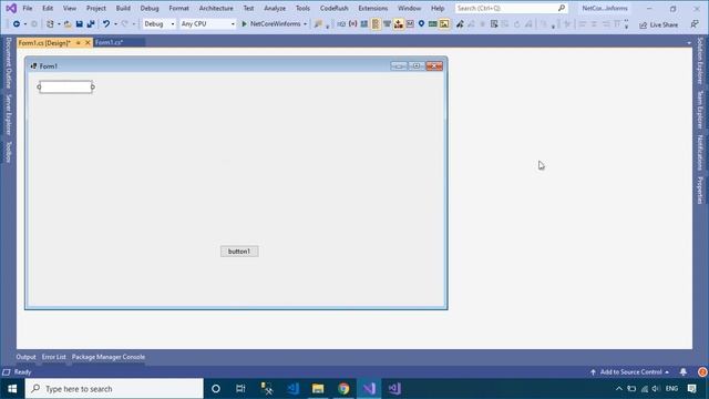 C# Tutorial - NET Core 3.0 WinForms Designer | FoxLearn смотреть онлайн
