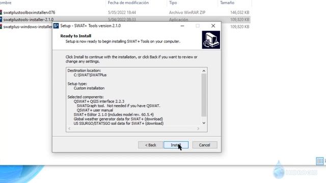 Curso Básico de QSWAT+: Clase #01 - Descarga e Instalación SWAT+ 2.1 y SWAT+ Toolbox v0.7.6 смотреть онлайн