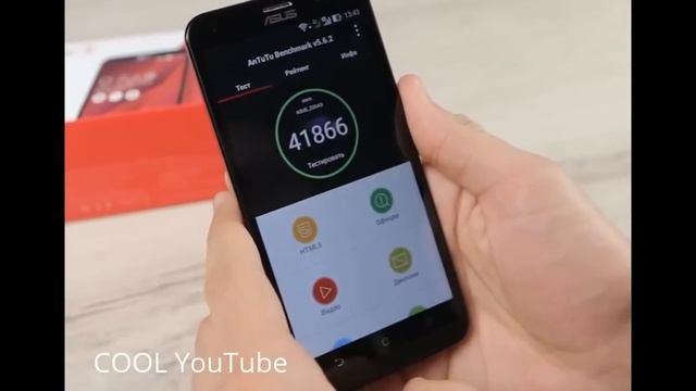 AnTuTu Benchmark ASUS Zenfone 2 ZE551ML смотреть онлайн