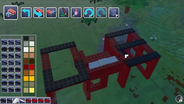 LEGO Worlds Game - Fire House 6385 - Time-Lapse Build смотреть онлайн