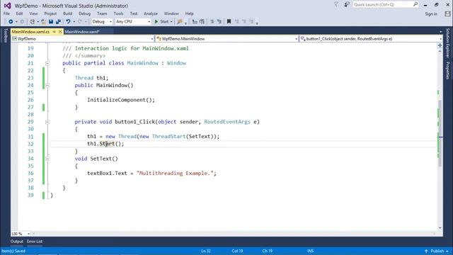 WPF - Dispatcher смотреть онлайн