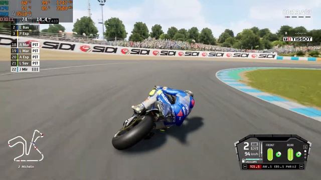MotoGP 21 Gameplay Fps Test : GTX 1050 Ti 4GB & Pentium G4560 ( Ultra Graphics Settings ) смотреть онлайн