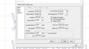 RDWorks Урок 3: настройки контроллера (vendor settings), устранение погрешностей реза