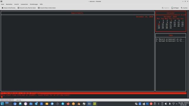 SailfishOS Podcast - Calcurse CLI Calendar смотреть онлайн