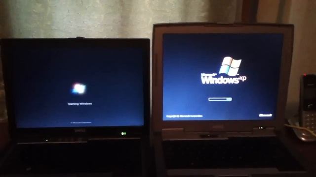 Windows 7 Vs Windows XP Pro Boot Test смотреть онлайн