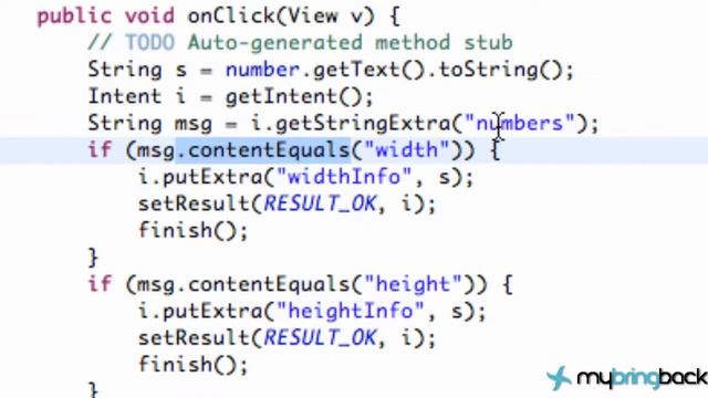 Android Tutorial 2.4- Extras, Baskets, Passing data смотреть онлайн