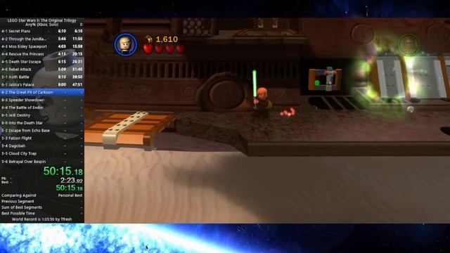 [PB] LEGO Star Wars II: The Original Trilogy Any% Speedrun in 1:39:39 смотреть онлайн