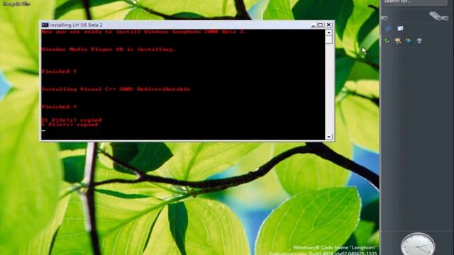 Windows Longhorn - How to install Beta 2008 Patch to apply Theme (Download Links) смотреть онлайн