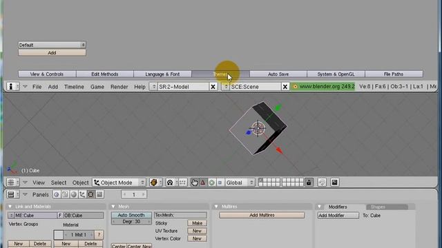 BME-3: Blender 3d - First Look at User Preferences Window смотреть онлайн