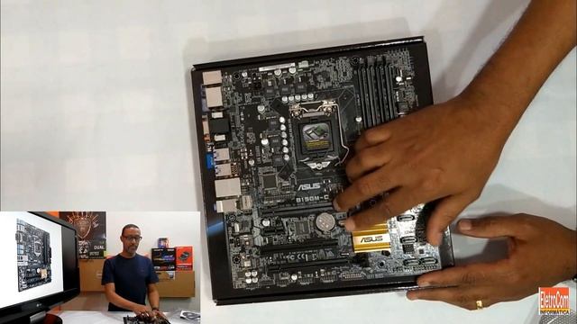 [UNBOXING] - PLACA MÃE ASUS B150M-C/BR смотреть онлайн