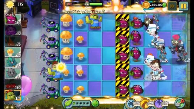 [HD] [Android] Plants vs. Zombies 2 - Neon Mixtape Tour - Day 15: No note... смотреть онлайн