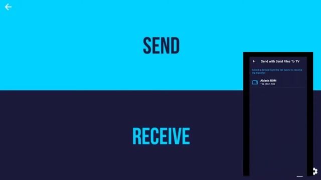 send files to tv اسهل طريقة ارسال الملفات من الهاتف الى اجهزة الاندرويد смотреть онлайн