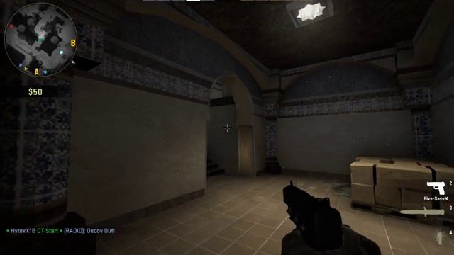 Five seven Cs go mini ace TRIPLE KILL! смотреть онлайн