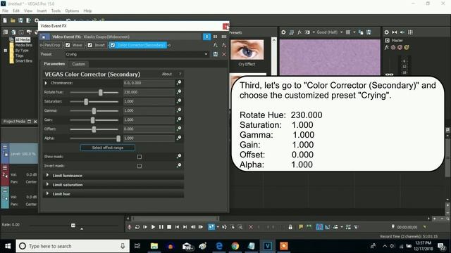 How To Make Crying "X Is Crying" On Sony Vegas Pro смотреть онлайн