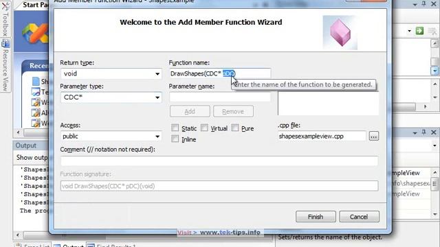 Windows Programming using Visual C++ | Shapes Example Part 3 | VC++ Video Tutorial смотреть онлайн