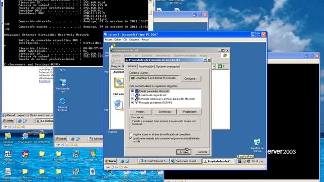 Windows server 2003, DC, Web, Isa Server, respaldo DC 2 de 3 смотреть онлайн