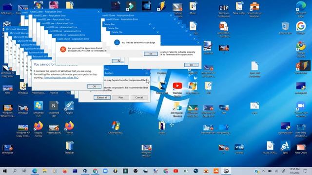Windows 10 Crazy Error With Windows 7 Sounds (Remake Windows Bsod Production 2020) смотреть онлайн