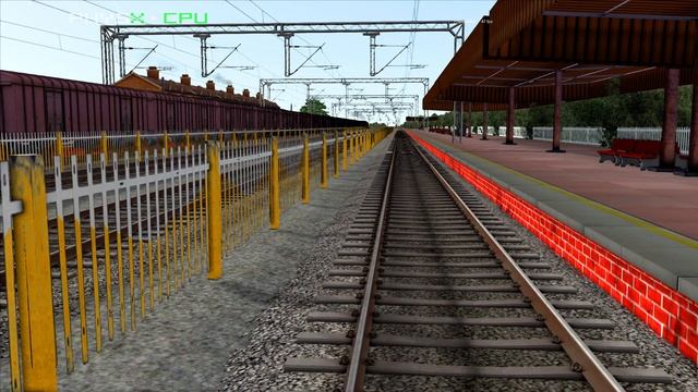 Busy #Chawapail Station with New OHE full HD смотреть онлайн